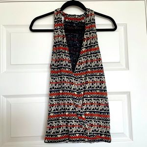 Lucky Brand Geometric Tank